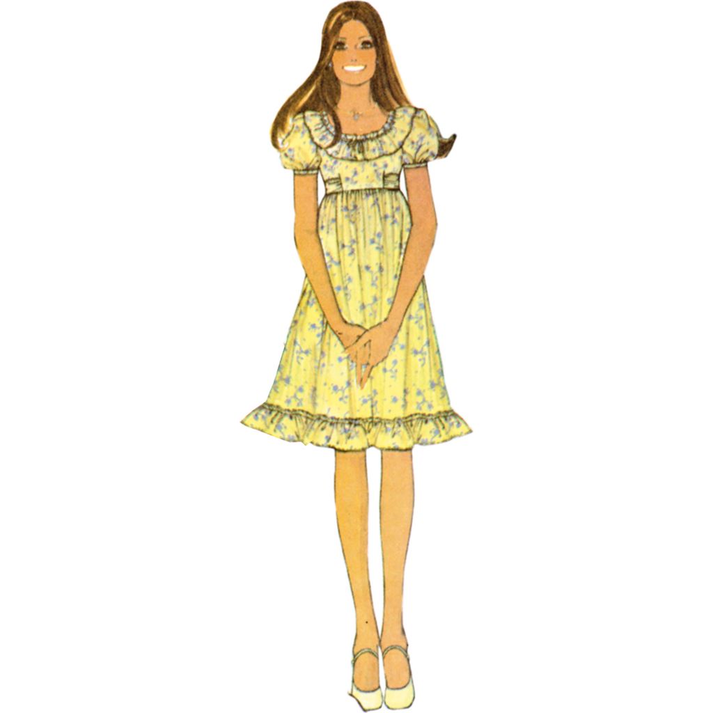 McCall's Pattern M8594 Misses Dress by Laura Ashley 8594 Image 3 From Patternsandplains.com