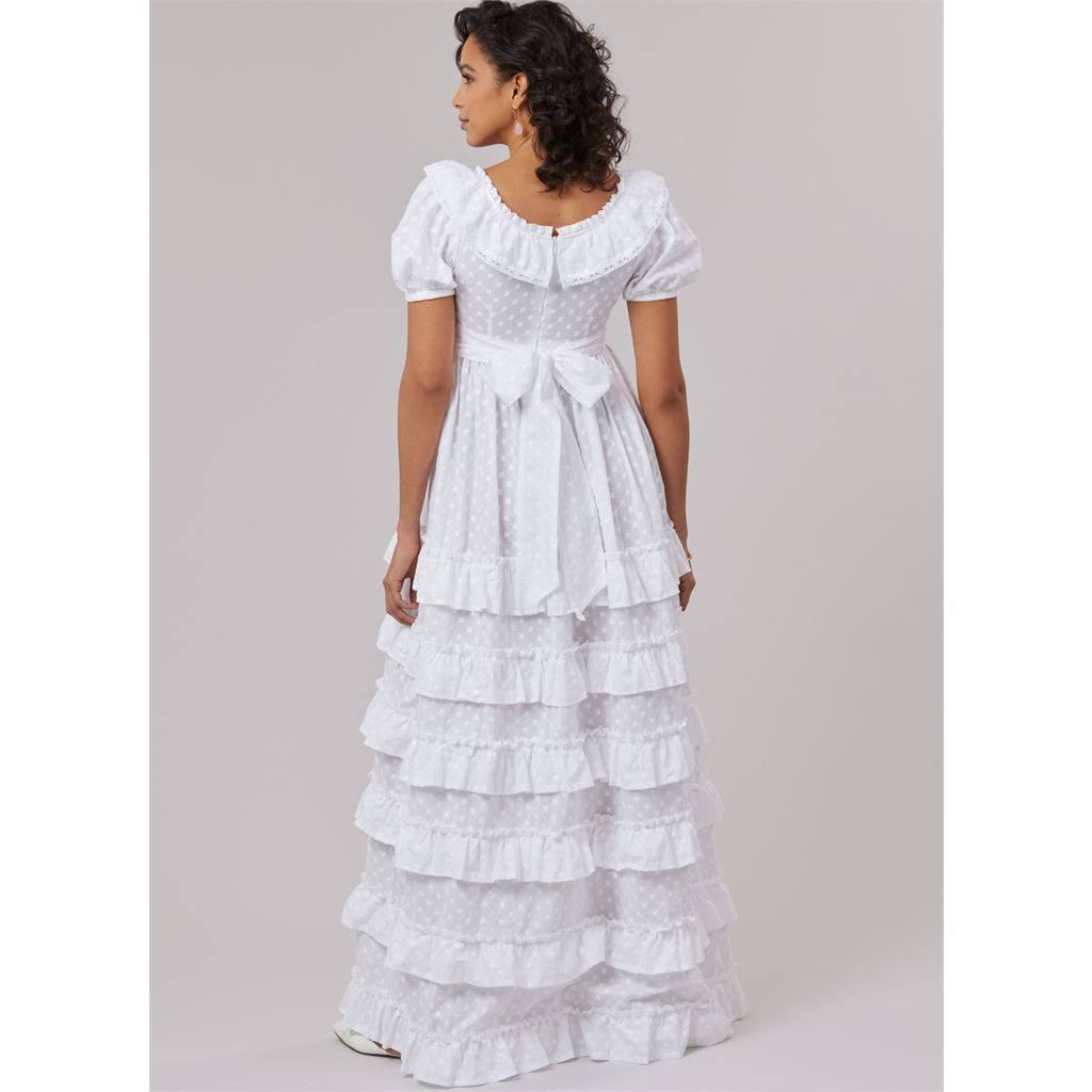 McCall's Pattern M8594 Misses Dress by Laura Ashley 8594 Image 5 From Patternsandplains.com