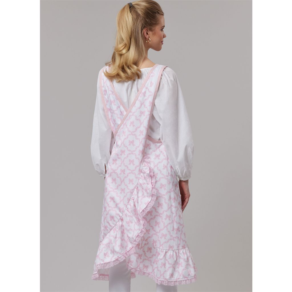 McCall's Pattern M8598 Misses Aprons 8598 Image 10 From Patternsandplains.com