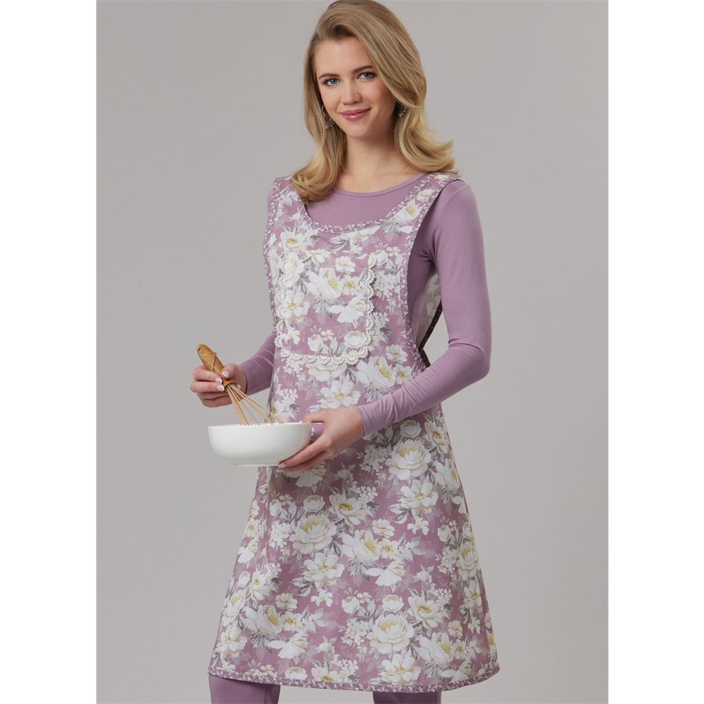 McCall's Pattern M8598 Misses Aprons 8598 Image 4 From Patternsandplains.com