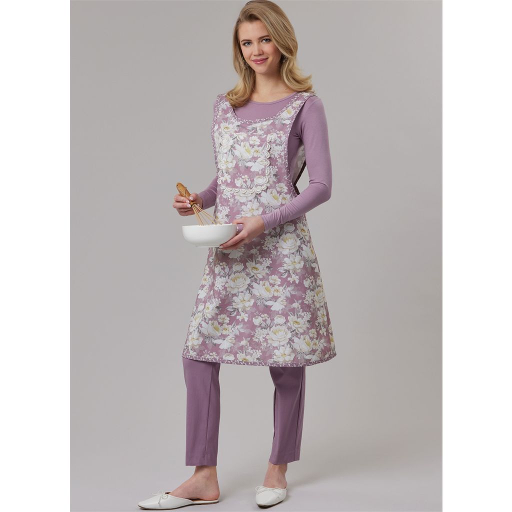McCall's Pattern M8598 Misses Aprons 8598 Image 7 From Patternsandplains.com
