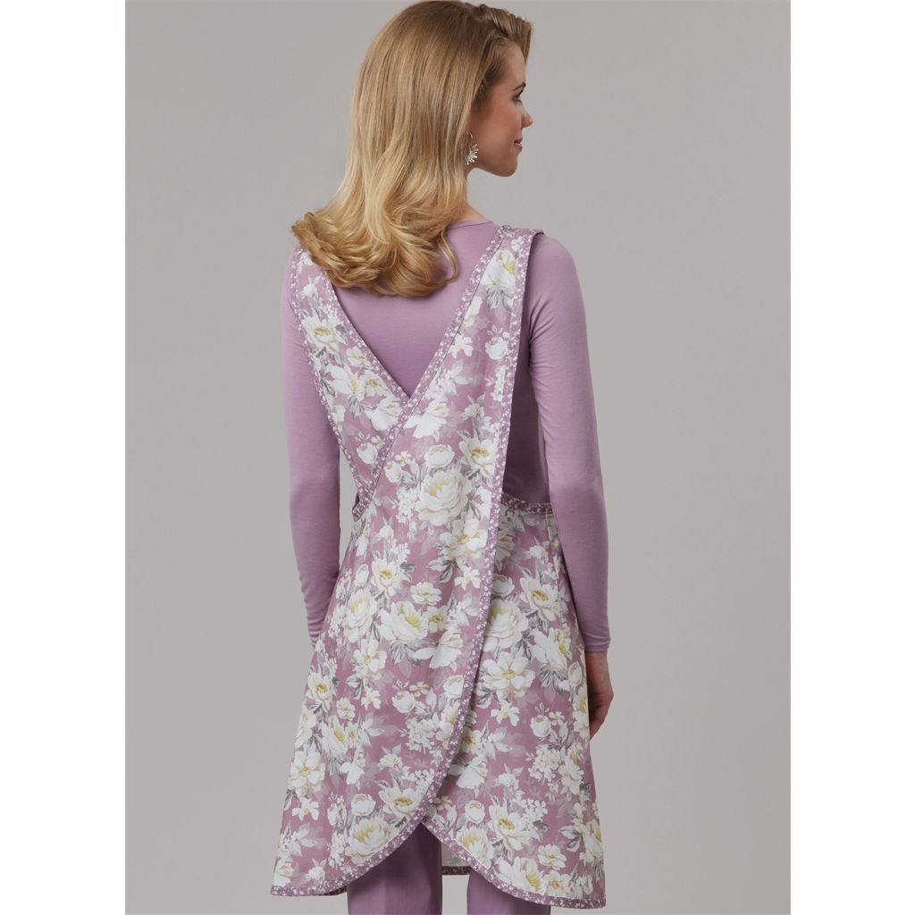 McCall's Pattern M8598 Misses Aprons 8598 Image 9 From Patternsandplains.com