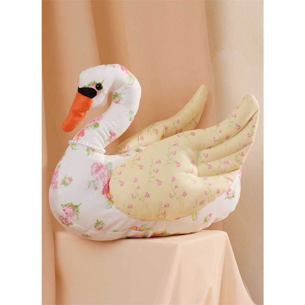 McCall's Pattern M8600 Plush Swans in Two Sizes 8600 Image 3 From Patternsandplains.com