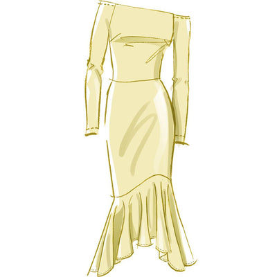 McCall's Pattern M8605 Misses Dresses with Petite Lines 8605 Image 3 From Patternsandplains.com