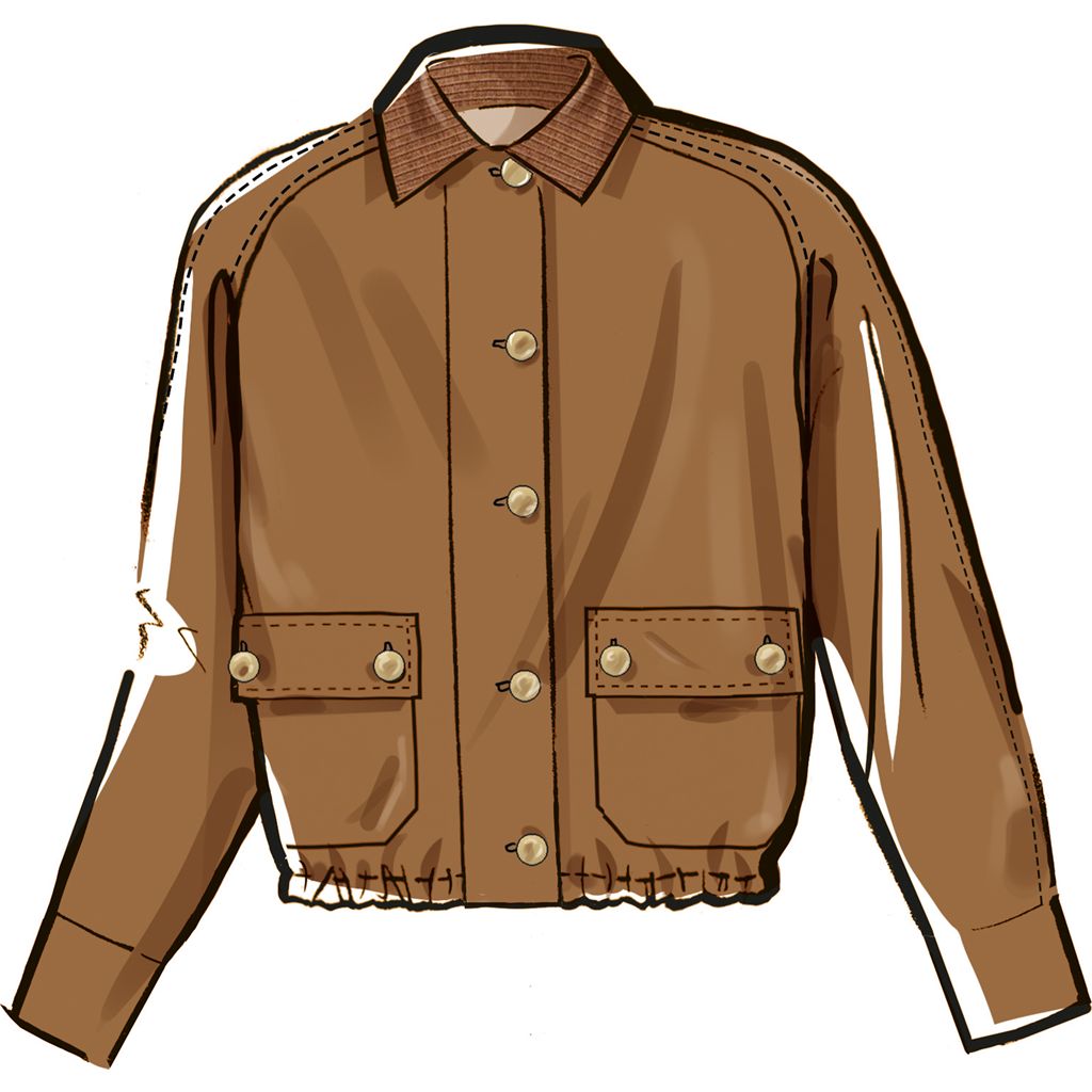 McCall's Pattern M8607 Misses Blouson Jackets 8607 Image 3 From Patternsandplains.com