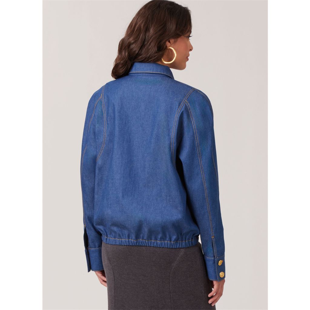 McCall's Pattern M8607 Misses Blouson Jackets 8607 Image 6 From Patternsandplains.com