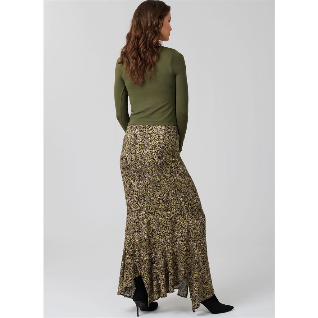 McCall's Pattern M8608 Misses Asymmetric Skirt 8608 Image 5 From Patternsandplains.com