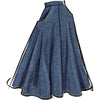 McCall's Pattern M8609 Misses Skirt in Three Lengths 8609 Image 4 From Patternsandplains.com