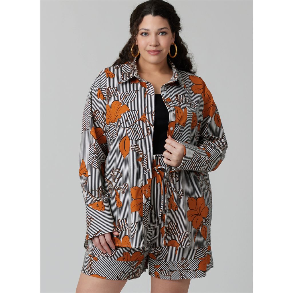 McCall's Pattern M8611 Misses and Womens Shirt Shorts and Pants 8611 Image 2 From Patternsandplains.com