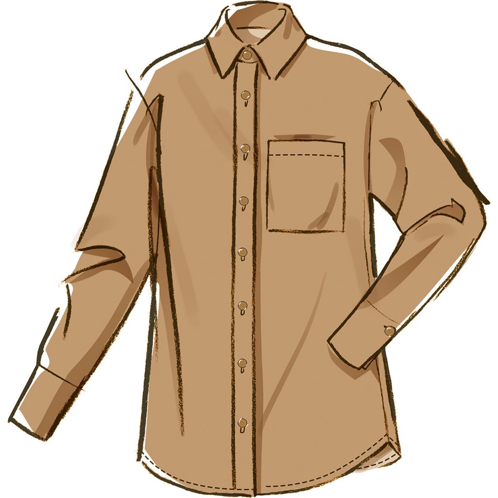 McCall's Pattern M8611 Misses and Womens Shirt Shorts and Pants 8611 Image 4 From Patternsandplains.com