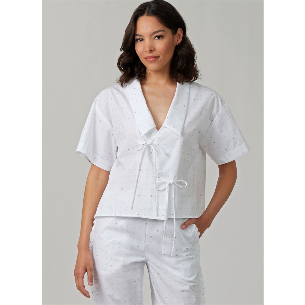 McCall's Pattern M8612 Misses and Womens Pyjamas 8612 Image 2 From Patternsandplains.com