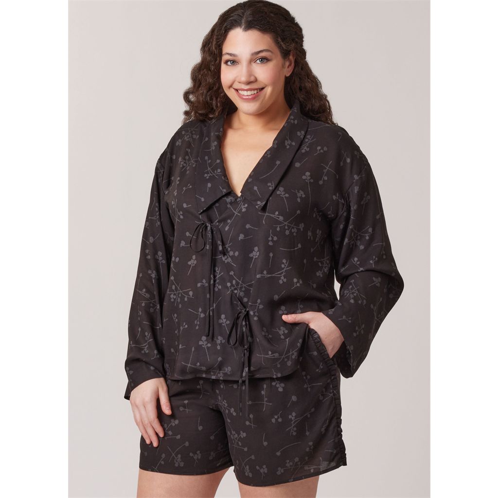 McCall's Pattern M8612 Misses and Womens Pyjamas 8612 Image 3 From Patternsandplains.com