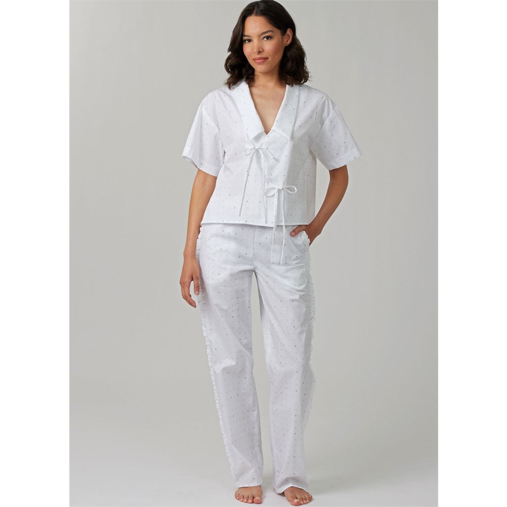 McCall's Pattern M8612 Misses and Womens Pyjamas 8612 Image 8 From Patternsandplains.com