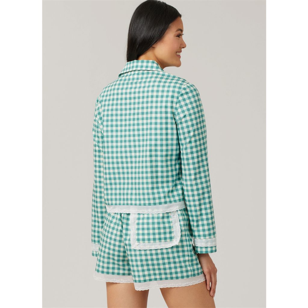 McCall's Pattern M8613 Misses Bralette Shirt and Shorts 8613 Image 10 From Patternsandplains.com