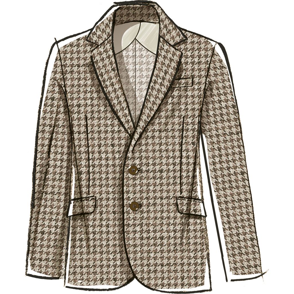 McCall's Pattern M8614 Unisex Blazer 8614 Image 3 From Patternsandplains.com