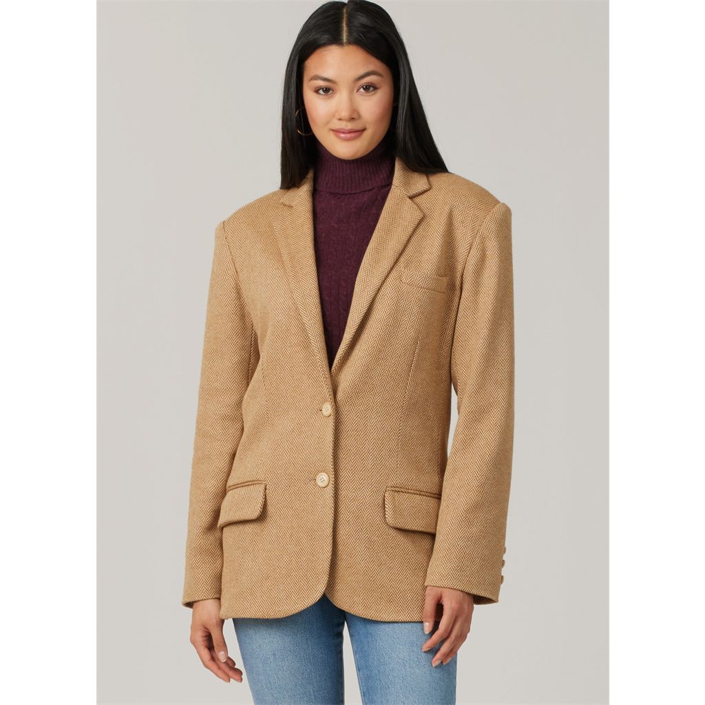 McCall's Pattern M8614 Unisex Blazer 8614 Image 4 From Patternsandplains.com