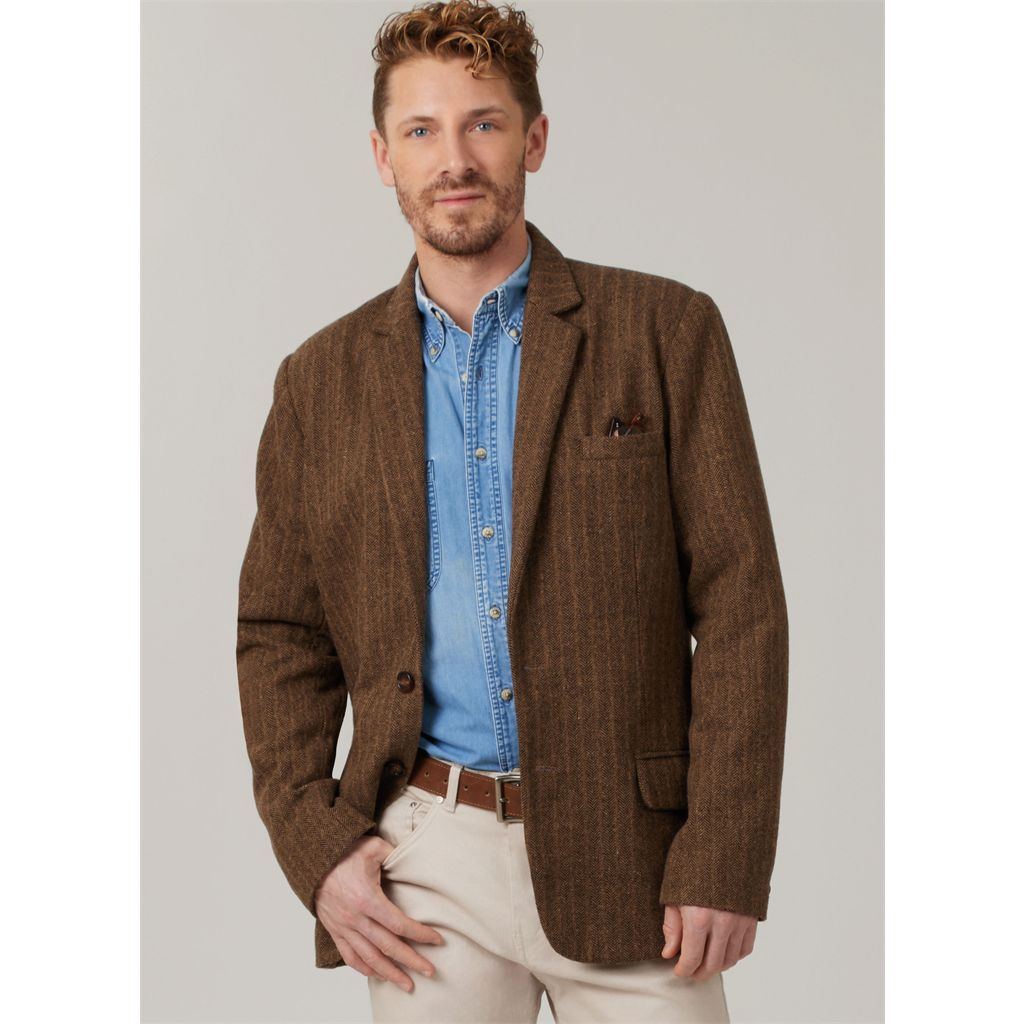 McCall's Pattern M8614 Unisex Blazer 8614 Image 5 From Patternsandplains.com