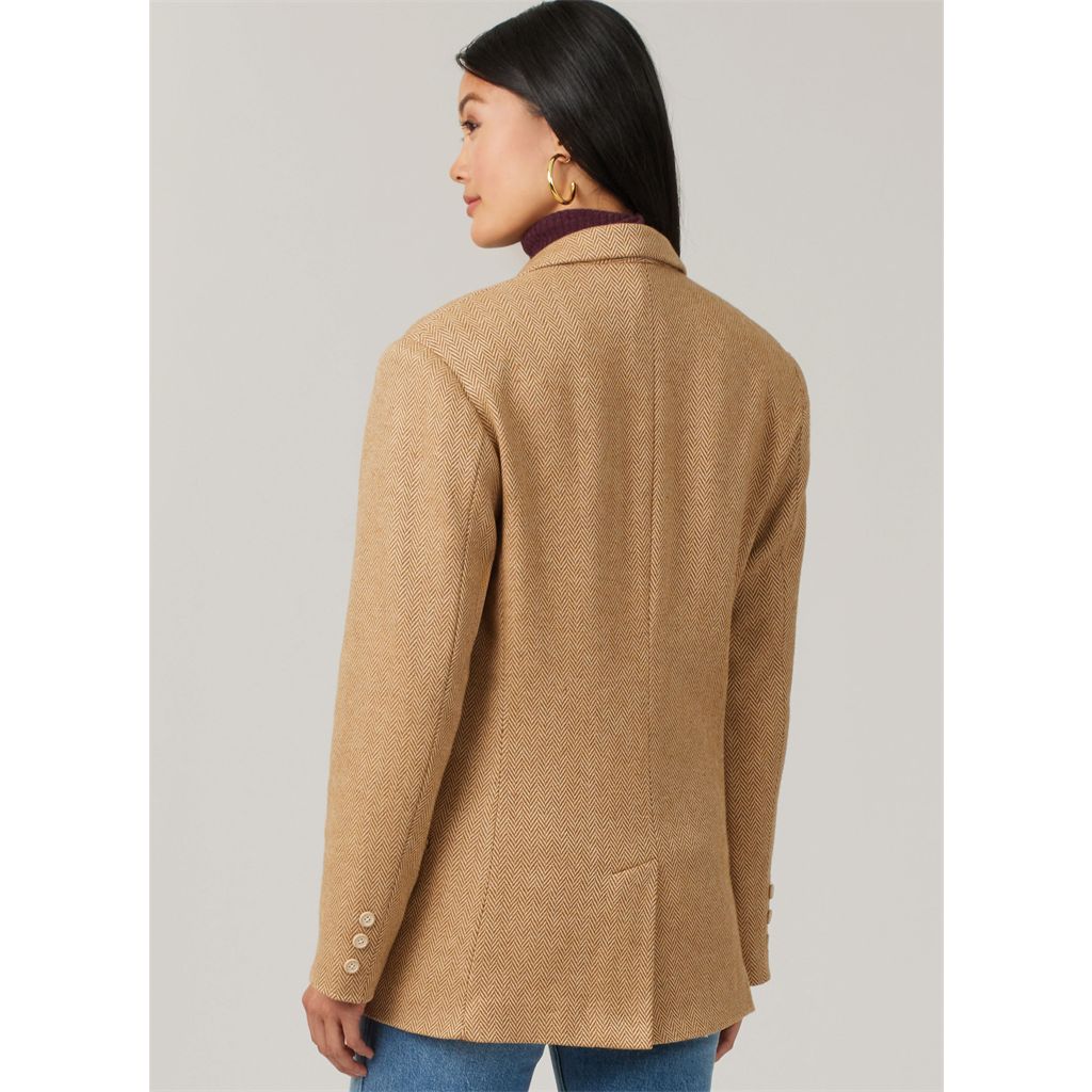 McCall's Pattern M8614 Unisex Blazer 8614 Image 8 From Patternsandplains.com