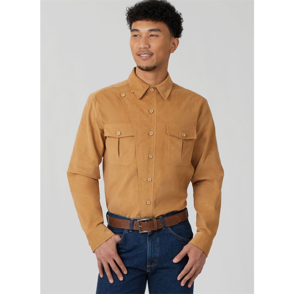 McCall's Pattern M8615 Unisex Shirts 8615 Image 6 From Patternsandplains.com