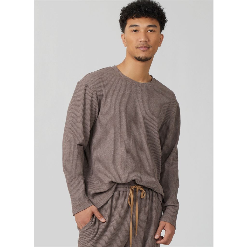 McCall's Pattern M8616 Mens Knit Pajamas 8616 Image 2 From Patternsandplains.com