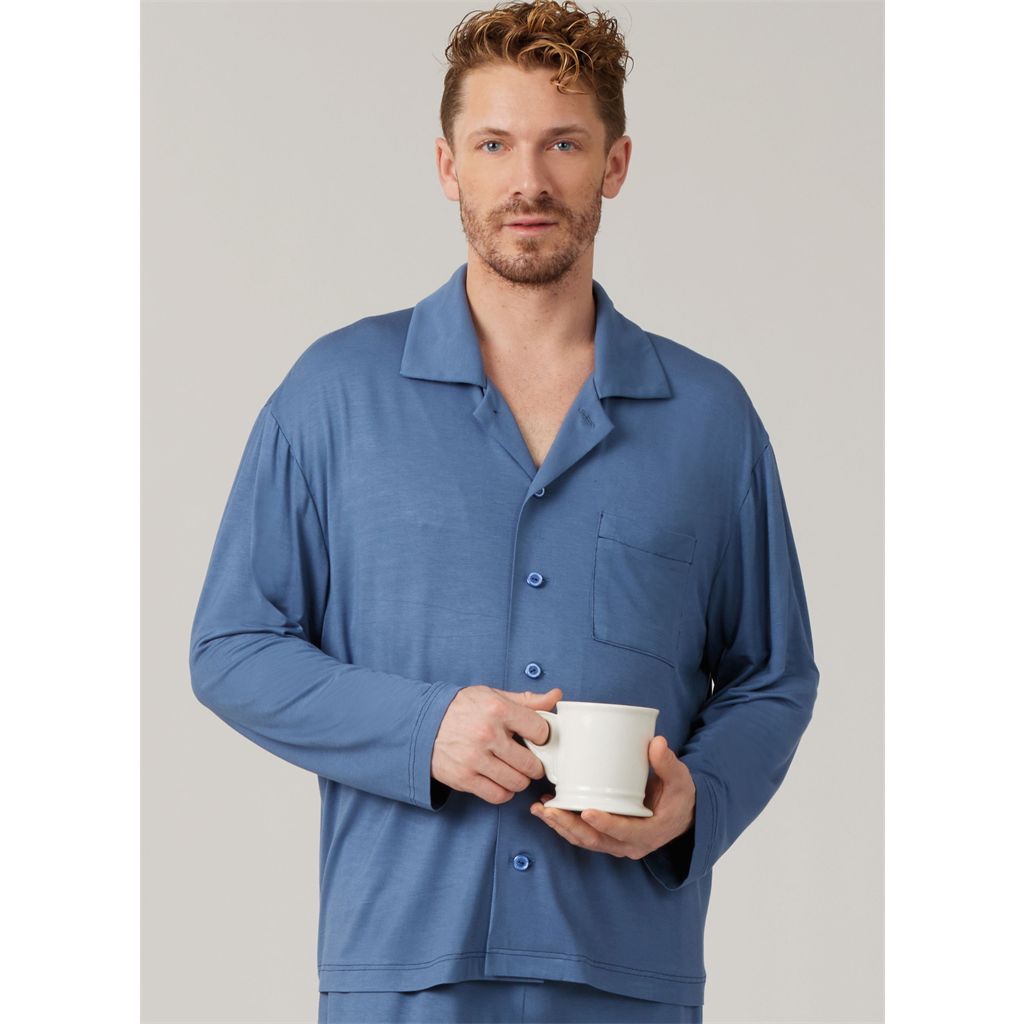 McCall's Pattern M8616 Mens Knit Pajamas 8616 Image 3 From Patternsandplains.com