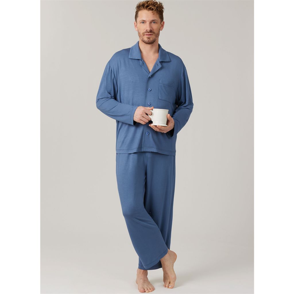 McCall's Pattern M8616 Mens Knit Pajamas 8616 Image 5 From Patternsandplains.com