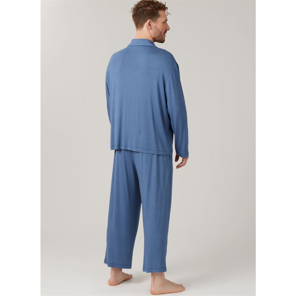 McCall's Pattern M8616 Mens Knit Pajamas 8616 Image 9 From Patternsandplains.com