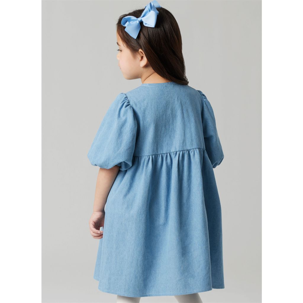 McCall's Pattern M8618 Childrens and Girls Top Dress and Pants 8618 Image 11 From Patternsandplains.com