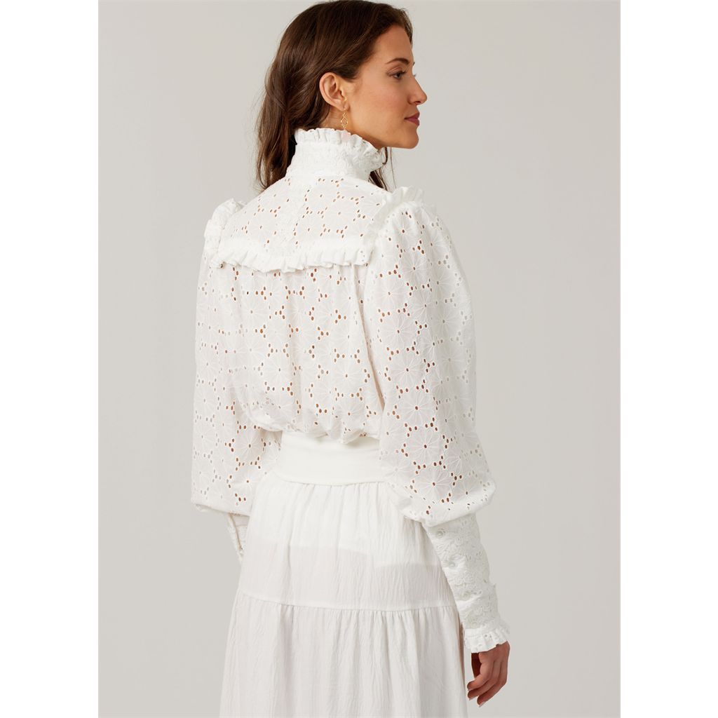 McCall's Pattern M8620 Misses Blouses by Laura Ashley 8620 Image 5 From Patternsandplains.com