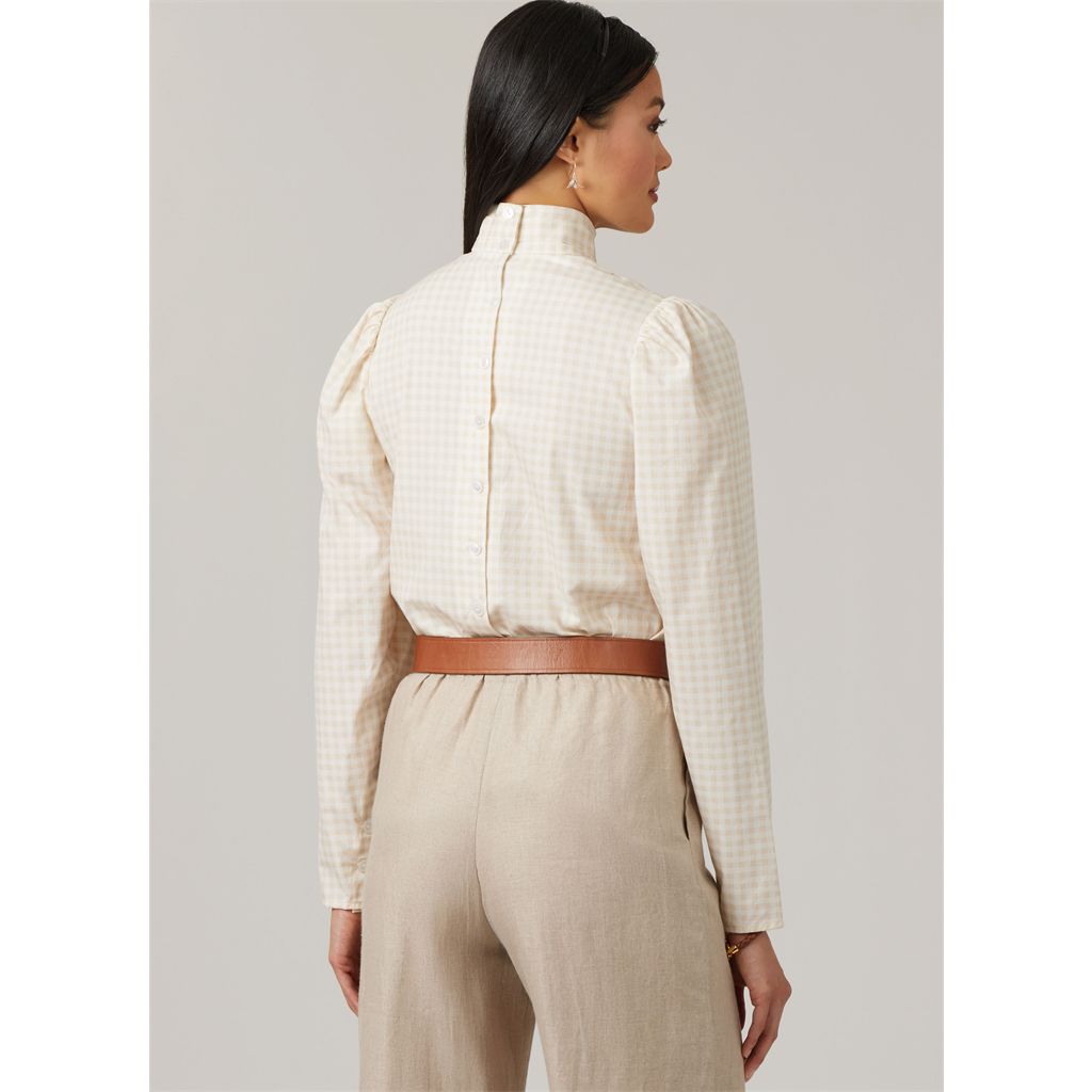 McCall's Pattern M8620 Misses Blouses by Laura Ashley 8620 Image 6 From Patternsandplains.com