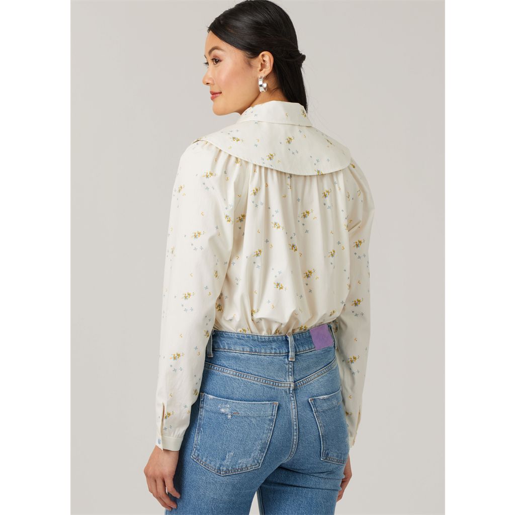 McCall's Pattern M8620 Misses Blouses by Laura Ashley 8620 Image 7 From Patternsandplains.com