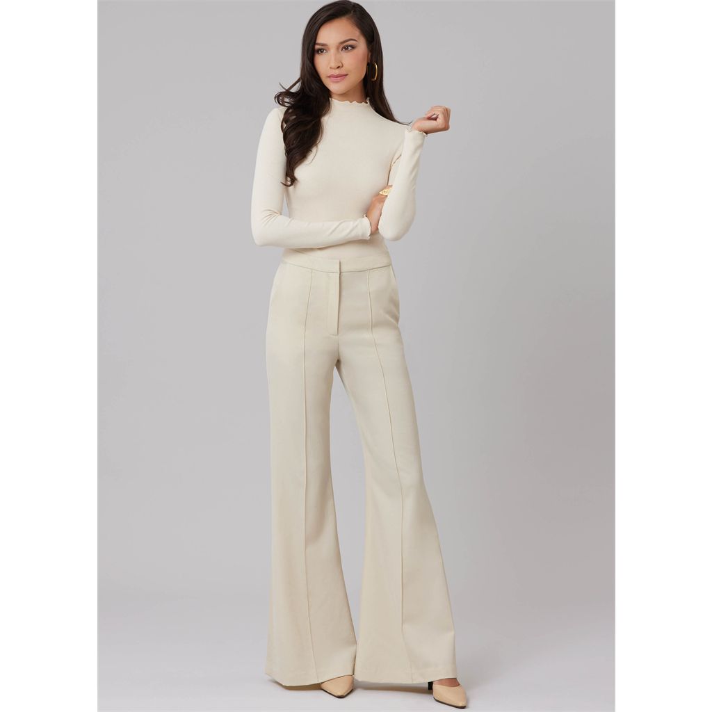 McCall's Pattern M8632 Misses Flared Pants and Belt with Pocket 8632 Image 2 From Patternsandplains.com