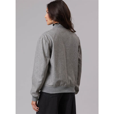McCall's Pattern M8635 Unisex Bomber Jacket with or without Hood 8635 Image 5 From Patternsandplains.com