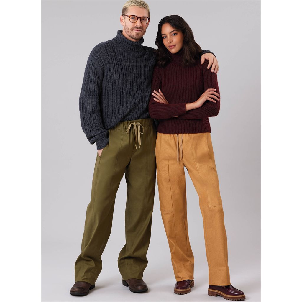 McCall's Pattern M8636 Unisex Pull On Pants 8636 Image 2 From Patternsandplains.com