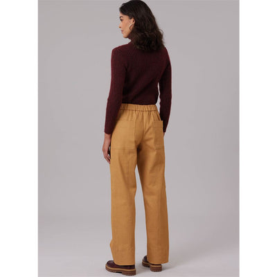 McCall's Pattern M8636 Unisex Pull On Pants 8636 Image 6 From Patternsandplains.com