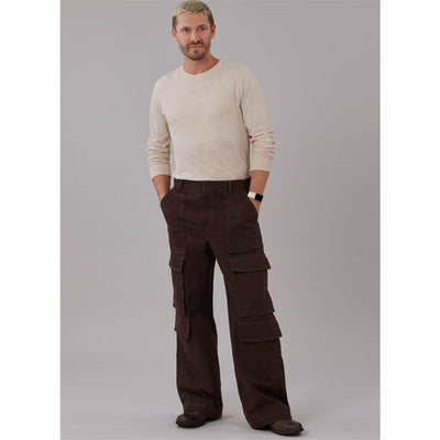 McCall's Pattern M8639 Mens Cargo Pants 8639 Image 2 From Patternsandplains.com