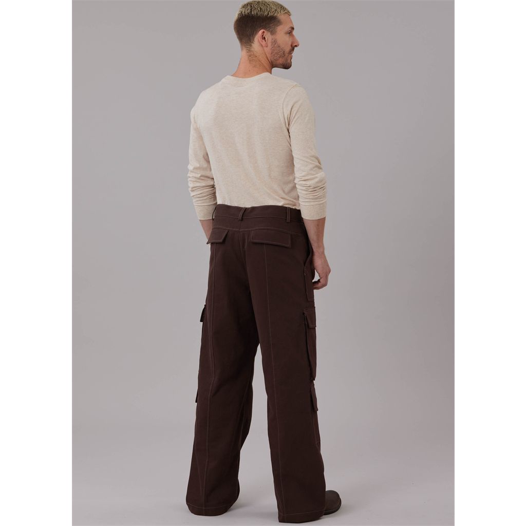 McCall's Pattern M8639 Mens Cargo Pants 8639 Image 3 From Patternsandplains.com
