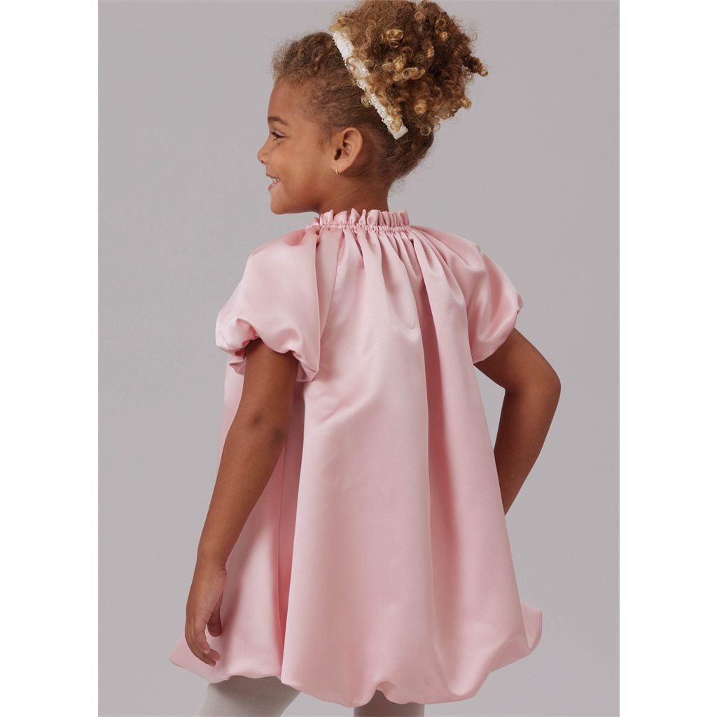 McCall's Pattern M8641 Childrens Bubble Dress with Sleeve Variations 8641 Image 4 From Patternsandplains.com