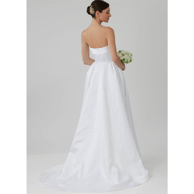 McCall's Pattern M8653 Misses and Womens Strapless Wedding Gown 8653 Image 4 From Patternsandplains.com