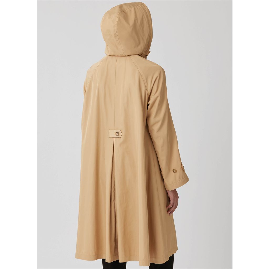 McCall's Pattern M8655 Misses Trench Coat in Three Lengths with Optional Hood 8655 Image 8 From Patternsandplains.com