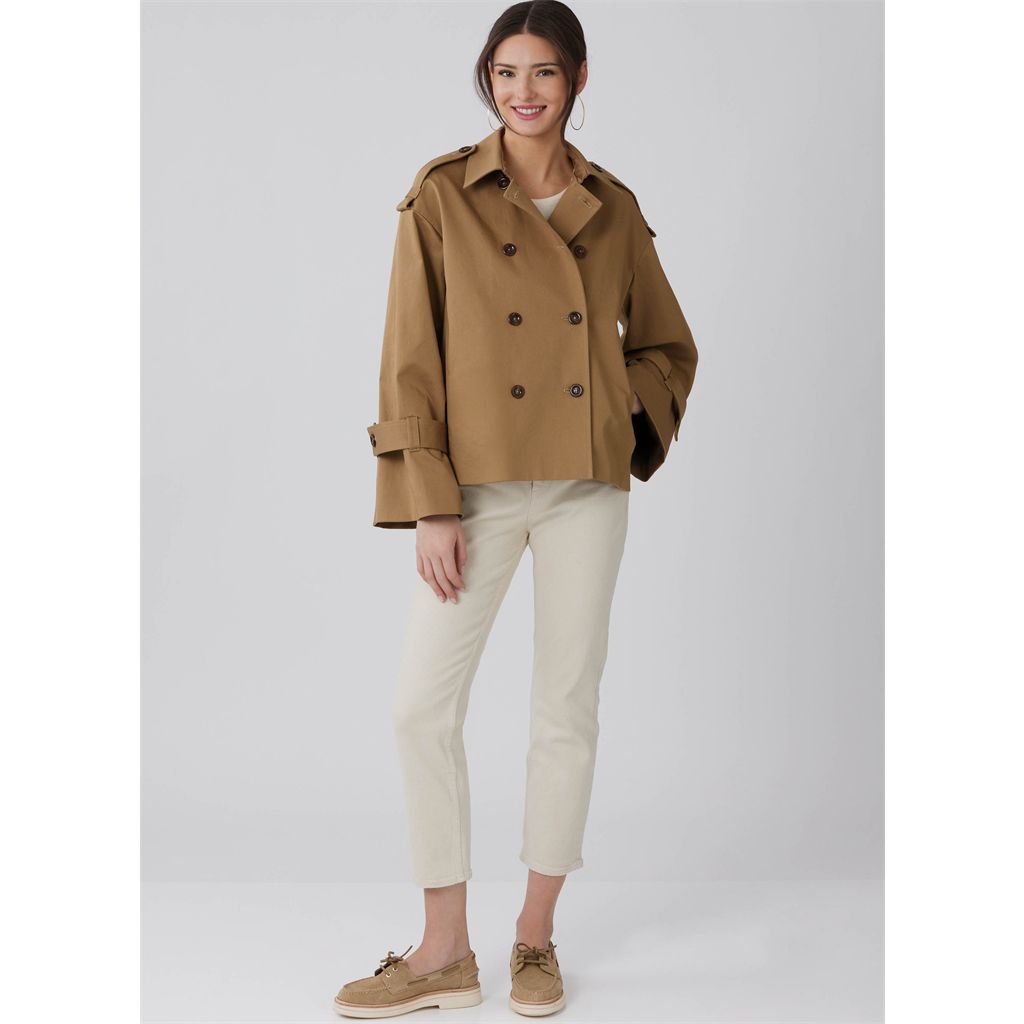 McCall's Pattern M8656 Misses and Womens Trench Jacket 8656 Image 5 From Patternsandplains.com