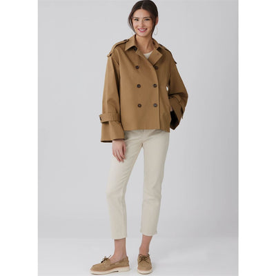 McCall's Pattern M8656 Misses and Womens Trench Jacket 8656 Image 5 From Patternsandplains.com
