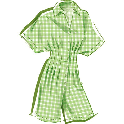 McCall's Pattern M8661 Misses Jumpsuit in Three Lengths 8661 Image 3 From Patternsandplains.com