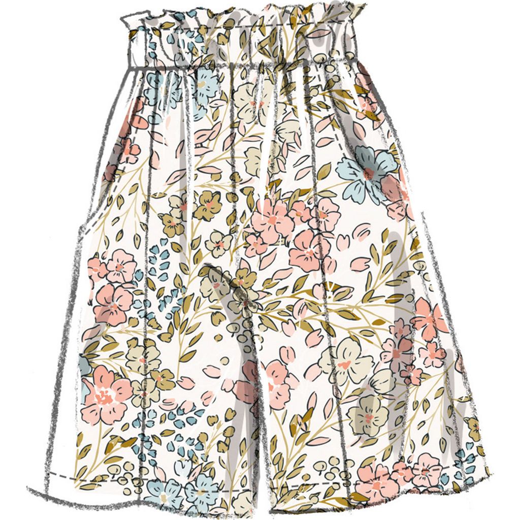 McCall's Pattern M8663 Misses Lounge Top Shorts and Pants 8663 Image 4 From Patternsandplains.com