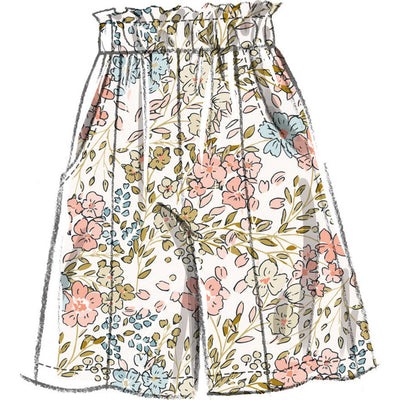 McCall's Pattern M8663 Misses Lounge Top Shorts and Pants 8663 Image 4 From Patternsandplains.com