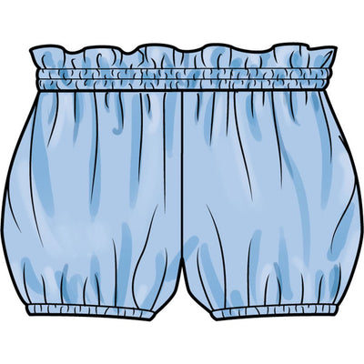 McCall's Pattern M8665 Babies Tops Bloomers and Pants 8665 Image 4 From Patternsandplains.com