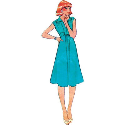 McCall's Pattern M8667 1970s Misses Knit Dresses and Top 8667 Image 6 From Patternsandplains.com