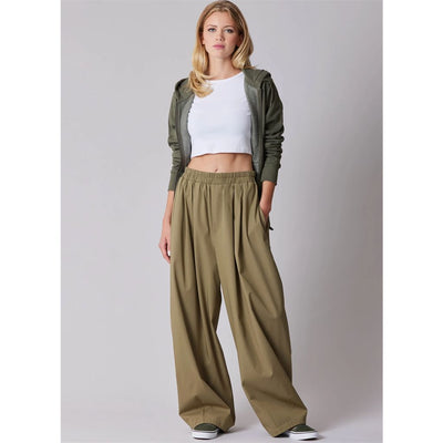McCall's Pattern M8673 Unisex Balloon Fit Pants 8673 Image 4 From Patternsandplains.com