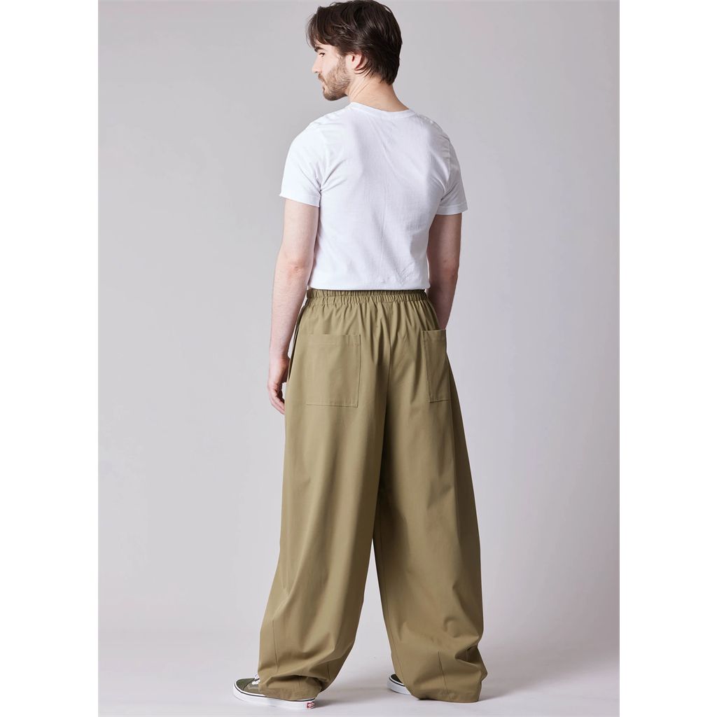 McCall's Pattern M8673 Unisex Balloon Fit Pants 8673 Image 5 From Patternsandplains.com
