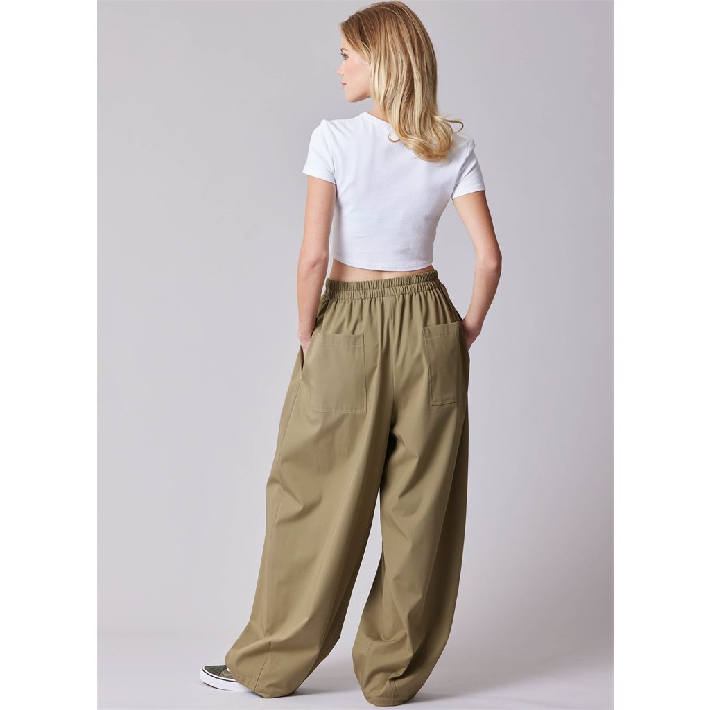 McCall's Pattern M8673 Unisex Balloon Fit Pants 8673 Image 6 From Patternsandplains.com